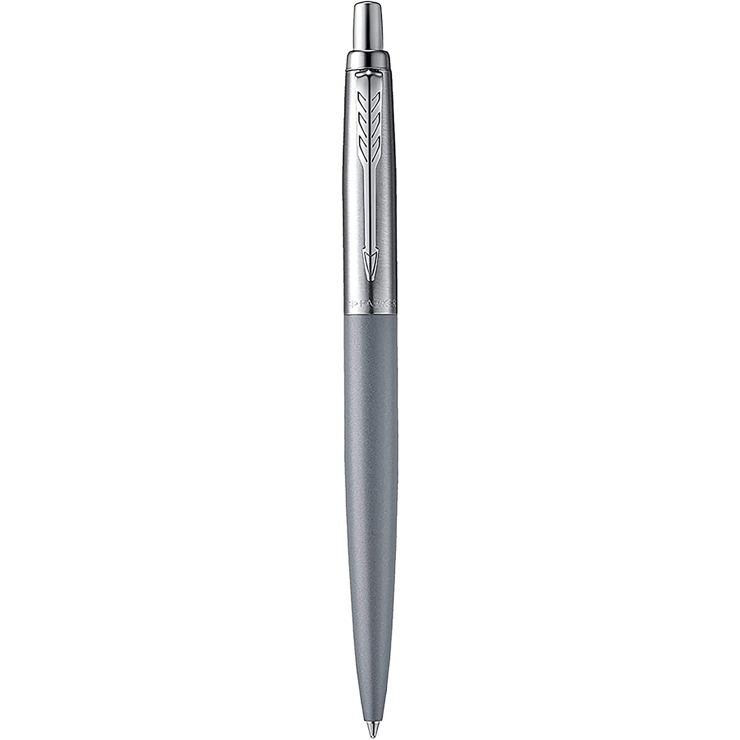 Alexandra Matte Grey Chrome Trim Parker Jotter XL Ballpoint Pen 