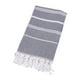 thumbnail image 2 of Toalla de baño de gran tamaño absorbente de algodón Arena turca con flecos a rayas de punto europeo y americano Wmkox386yii  hfskjfh379, 2 of 2