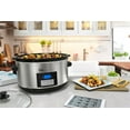 thumbnail image 5 of Elite Platinum Digital Slow Cooker, Stainless Steel, 8.5 Quart, 5 of 5