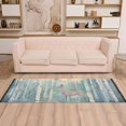 thumbnail image 2 of Yayeee Runner Rug for Bedroom 2'x6' Machine Washable Hallway Non Slip Mat, Night Deer, 2 of 8