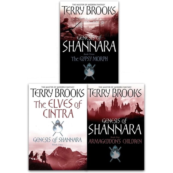 The Genesis of Shannara Trilogy by Terry Brooks 3 Books Set - Fiction - Paperback