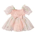 thumbnail image 1 of Baby Clothing Baby Girl Bodysuit Romper Dresses Newborn Outfits Ropa De Bebe NiñA Baby Girl Dresses 0-3 Months, 1 of 9