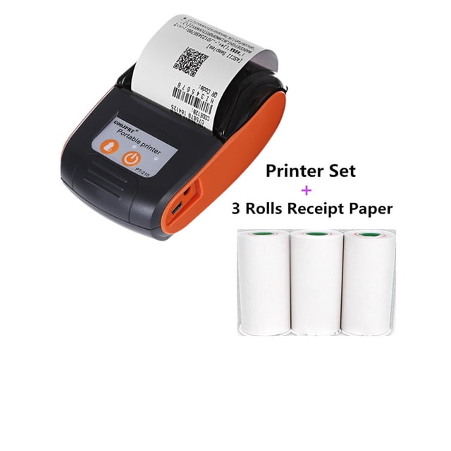 Mini Portable Bluetooth Thermal Printer Commercial Ticket Receipt USB Wireless Printer Mini 58mm ,Excellent Scanning Performance