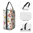 thumbnail image 5 of Uemuo Butterfly Flowers Pattern Portable Toiletry Bags with Handle, Waterproof travel Make up Bags for Women, Large Capacity Travel Cosmetic Bags, 5 of 9