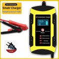 thumbnail image 2 of Cargador De Batería De Coche Digital Cargador de batería de coche de Digitaces Cargador de batería elegante de 12V 6A sobre la protección del voltaje Tmvgtek Accesorios para autos y motos, 2 of 4