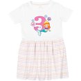 thumbnail image 3 of Inktastic I Am 3 Years Old Birthday with Mermaid Girls Toddler Dress, 3 of 5