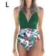 thumbnail image 2 of Soidarity Traje de baño de mujer Traje de baño de moda Traje de baño de moda Verde + Flor blanca S Deportes acuáticos Flor verde + blanca L Soidarity OD021064-03, 2 of 6