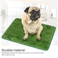 thumbnail image 3 of Alfombra de Orrena para Perros de Hierba Artificial, prevenir el Deslizamiento Transpirable Duradero Suave Fácil de Limpiar la Alfombra de Abrenamiento para IR al Baño Para Al, 3 of 7