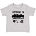thumbnail image 3 of Inktastic Charlotte North Carolina Someone Loves Me Boys or Girls Baby T-Shirt, 3 of 5