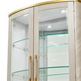 thumbnail image 4 of Michael Amini St. Charles Display Cabinet - Dove Gray, 4 of 13