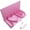 Pink-1 Count (Pack of 1), variant on Empty I Love You Cardboard Letter Fillable Paper Gift Box Flower Chocolate Packaging (darkblack)