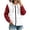 Wine, variant on SuTry Women's Jacket, Color Block Long Sleeve Windbreaker, Waterproof Hooded Zip Up Outdoor Coat with Pockets, Travel Hiking Essential Layer