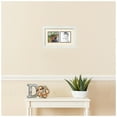 thumbnail image 2 of ArtToFrames Collage Photo Picture Frame with 2 - 5x5" Openings, Framed in White with Ivory and Black Mats (CDM-3966-41), 2 of 8