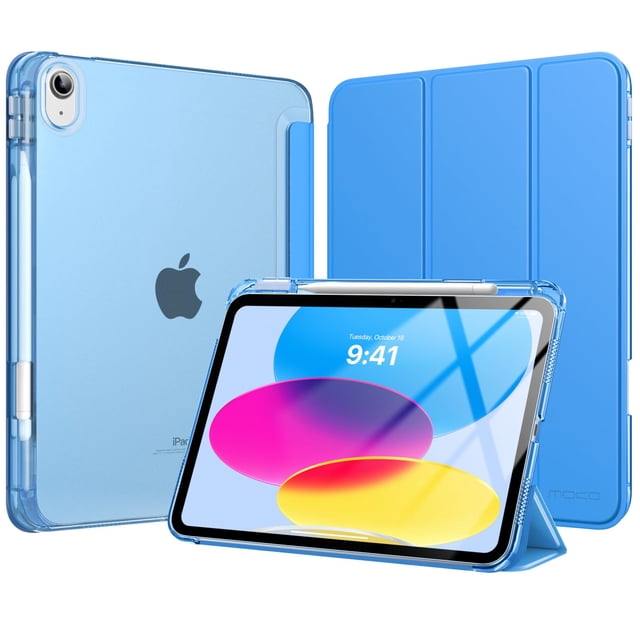 Funda MoKo para iPad 11.ª generación, 11 pulgadas, 2025 y 10.ª generación, 10.9 pulgadas
