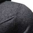 thumbnail image 4 of Xysaqa Men's Full Zip Hoodie Double Zipper Solid Color Cotton Hooded Jacket Slim Fits Lightweight Casual Long Sleeve Sweatshirt with Pockets M-3XL, 4 of 8