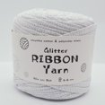 thumbnail image 2 of Coofit Ribbon Yarn Multi-purpose Glitter Handmade Knitting Yarn Crochet Yarn for Crafts, 2 of 6