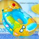 thumbnail image 2 of Medio ambiente PVC niños anillos de natación juguetes acuáticos playa piscina bebé círculo de natación inflable con volante juguetes acuáticos, 2 of 5