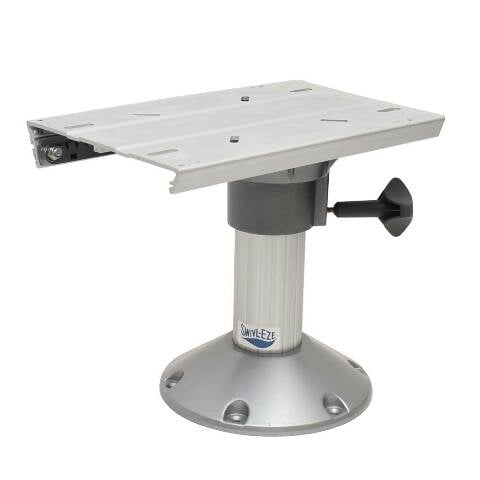 Attwood Boat Seat Pedestal 278AOZPGL-1 | w/ Slider 2 7/8 x 10 1/2 Inch