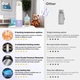 thumbnail image 2 of Portable Bottle Warmer for Travel, Bottle Warmer On The Go with Quick Heating, Preset Modes and Precise Temperature Control, Water & Milk Warmer with Long Battery Life, Purple, 2 of 8