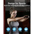 thumbnail image 3 of Auriculares de conducción ósea Horigay Open-Ear Bluetooth 32GB MP3, 3 of 7