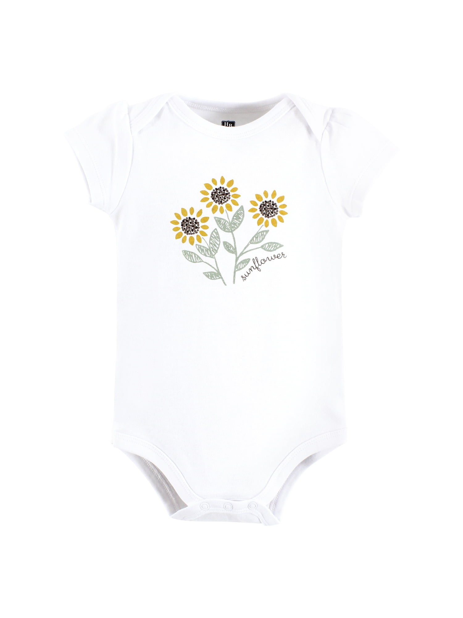 Hudson Baby Short Sleeve Bodysuit And Pant Set with Shoes, 0-18 Months