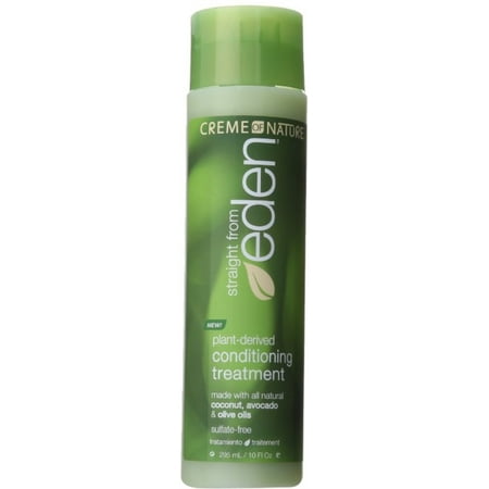 Creme of Nature Straight From Eden plant-derived Conditioning Treatment, 10 oz
