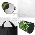 thumbnail image 2 of Balery St. Patrick's Day USA Flag Cesta de ropa redonda con asas, impermeable, independiente, para ropa, juguetes, dormitorio y familia-Medium, 2 of 6