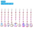 thumbnail image 3 of Uxcell Colorful Crystals Sun Catcher Hanging Suncatcher Prism Pendants for Home Decor, 9Pcs, 3 of 4