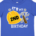 thumbnail image 4 of Inktastic Its My 2nd Birthday with Construction Tools Boys Toddler T-Shirt, 4 of 5