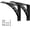 16 inch x 12 inch, variant on 7 inch x 6 inch Heavy Duty Alloy Metal Shelf Brackets, Set of 2