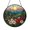 Acrylic 3.5 Inch, variant on Forest Mountain Meadow Scene Glass Suncatcher Window Decor Featuring Open Meadow Forest Trees and Distant Mountains Decorative Glass Art for Home Interior Window Display