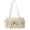 Beige, variant on Nylon Hobo Bag for Women Shoulder Bag Purse Large Capacity Totes Handbag Drawstring Pleated Top Handle Bag
