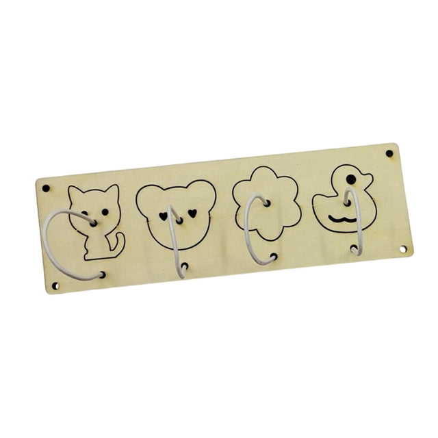 Piezas de tablero sensorial, juguetes educativos, material didáctico duradero y bonito, Material de tablero ocupado para actividades, guardería, , animales Baoblaze Material de tablero ocupado