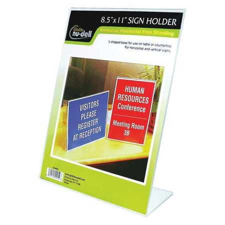 Desk Sign Holders - 8.5