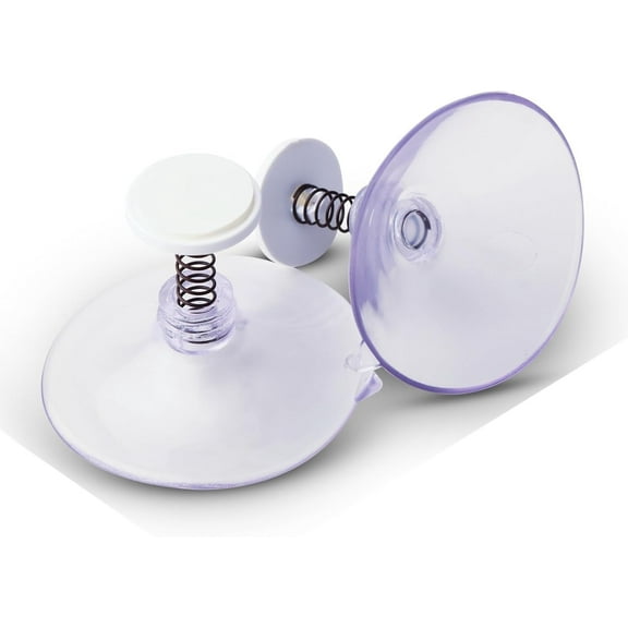 Suction Cup with Deko Spring – Heavy-Duty, Strong Grip for Secure Attachment Multi-Purpose Use for Home & Office - Pack of 10