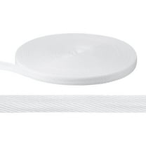 Uxcell 55 Yards Cotton Twill Tape Ribbon, 1/2 Inch Herringbone Twill Tape Bias Ribbon Binding Tape or Sewing Hemming Binding Quilting Piping DIY Craft, Bright White