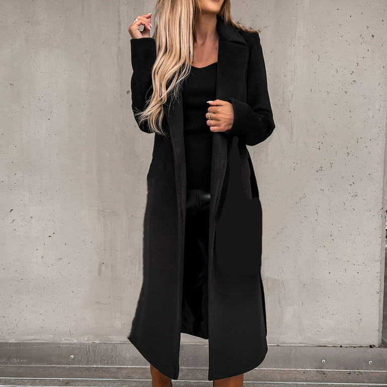 lcziwo 2024 Trench Coat for Women Clearance,Women Trench