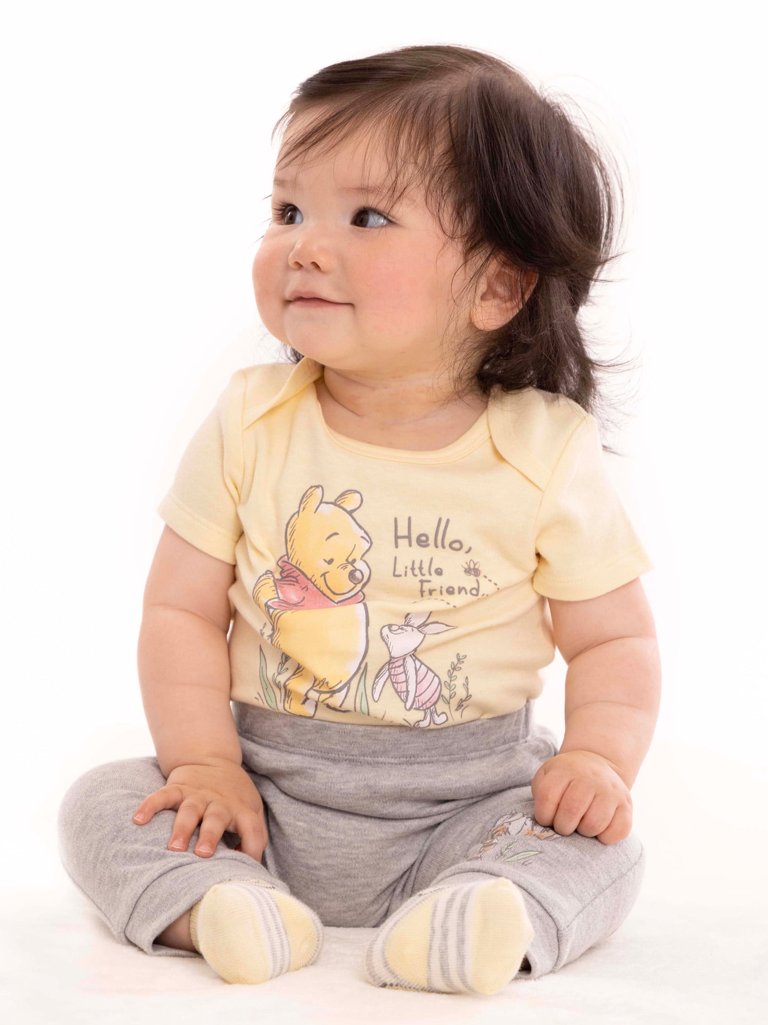 Disney Baby Wishes + Dreams Winnie the Pooh Layette Shower Gift Set Bundle, 14-Piece, Sizes NB-12M