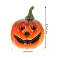 thumbnail image 3 of 12 unids espuma calabaza artesanal simulado de calabaza Adorno de calabaza Suministro de fiesta de Halloween, 3 of 6