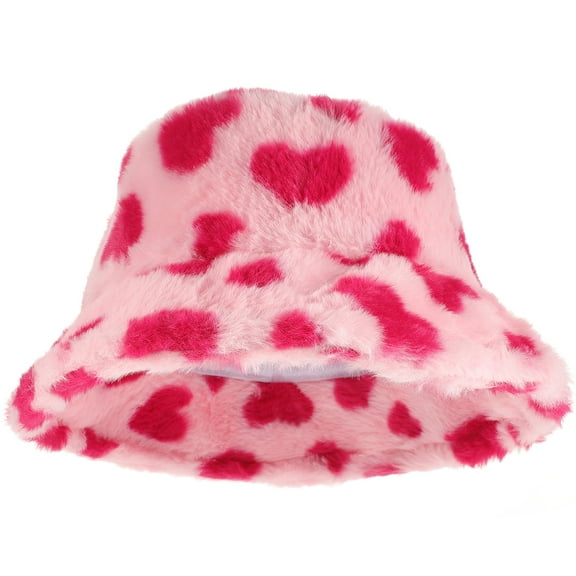 Crochet Bucket Hat Casual Flannel Warm Fisherman Hat Trendy Style