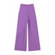 thumbnail image 4 of HongQid Women's Elastic High Waist Wide Leg Loose Casual Pants Joggers Lounge Sweatpants with Pockets, 4 of 6