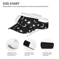 thumbnail image 4 of Kll Sport Sun Visor Hats Ball Caps Empty Top Baseball Sun Cap For Men Women-Crescent And Stars, 4 of 8