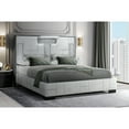 thumbnail image 2 of Global Furniture USA Oscar Gray Bryson Fabric King Bed, 2 of 4