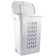 thumbnail image 3 of Sterilite White Laundry Hamper With Lift-Top, Wheels, And Pull Handle | 12228003, 3 of 8