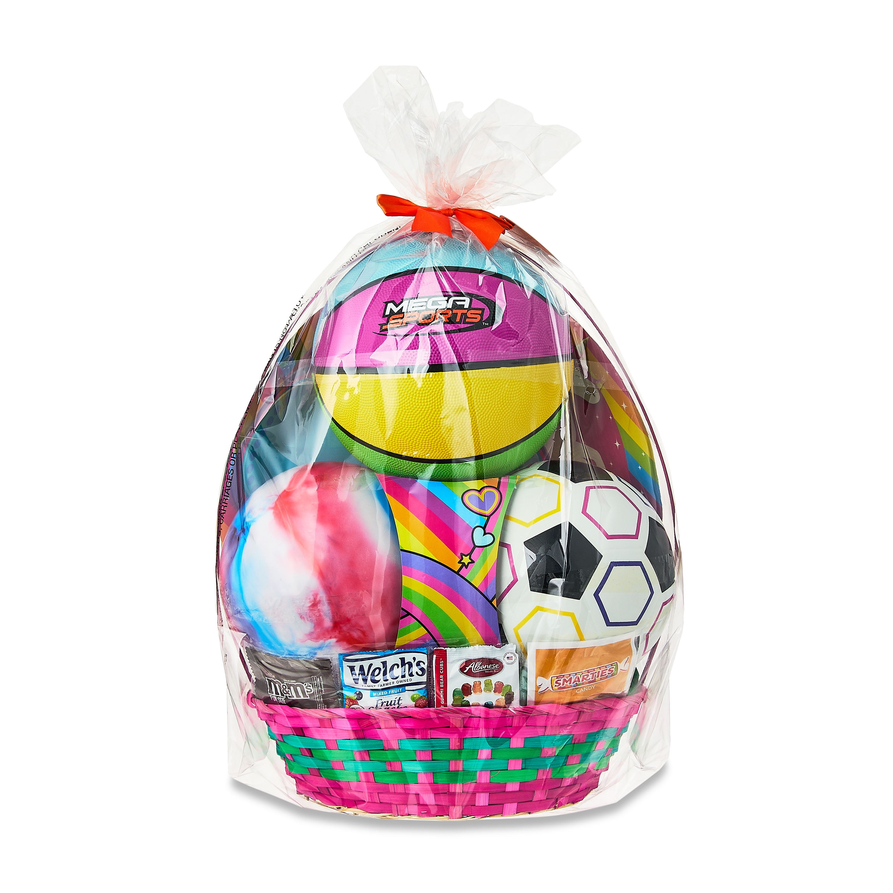 3 Ball Girls Easter Basket Gift Set