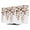 White Brown, variant on Indoor TV Cover 50 Inch, Brown Eucalyptus Leaves Elastic Monitor Dust Covers for Television, Desktop Computer Watercolor Floral Leaf Plants Dustproof Fitted TV Cover for Inside 43.6"L x 24.5"H