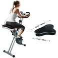 thumbnail image 3 of Ativafit Indoor Cycling Bike Folding Magnetic Upright Bike Large Seat Stationary Bike Recumbent Exercise Bike, 3 of 7