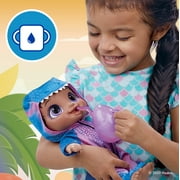 Baby Alive Dino Cuties Doll, Tyrannosaurus, Doll Accessories, Drinks and Wets