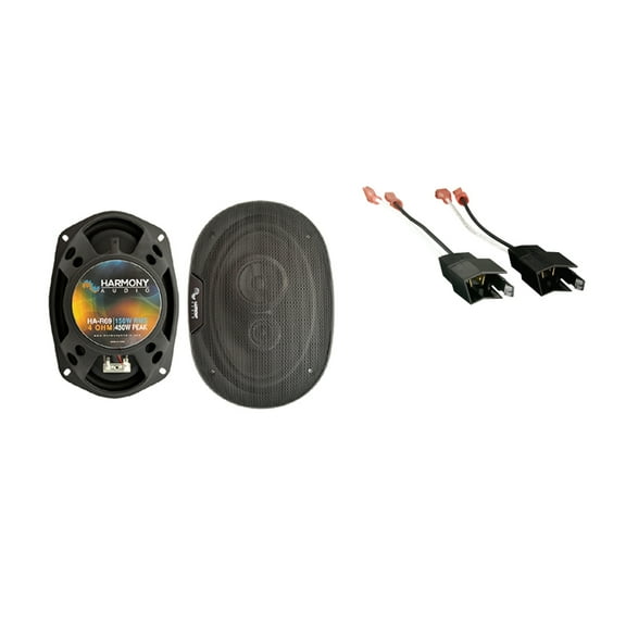 Fits Dodge Caravan 1984-2000 Rear Side Panel Replacement Harmony HA-R69 Speakers