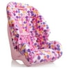 joovy Toy Booster Seat Featuring Crash-Tested Latch System, Fits Dolls 12” to 22”, Pink Dot